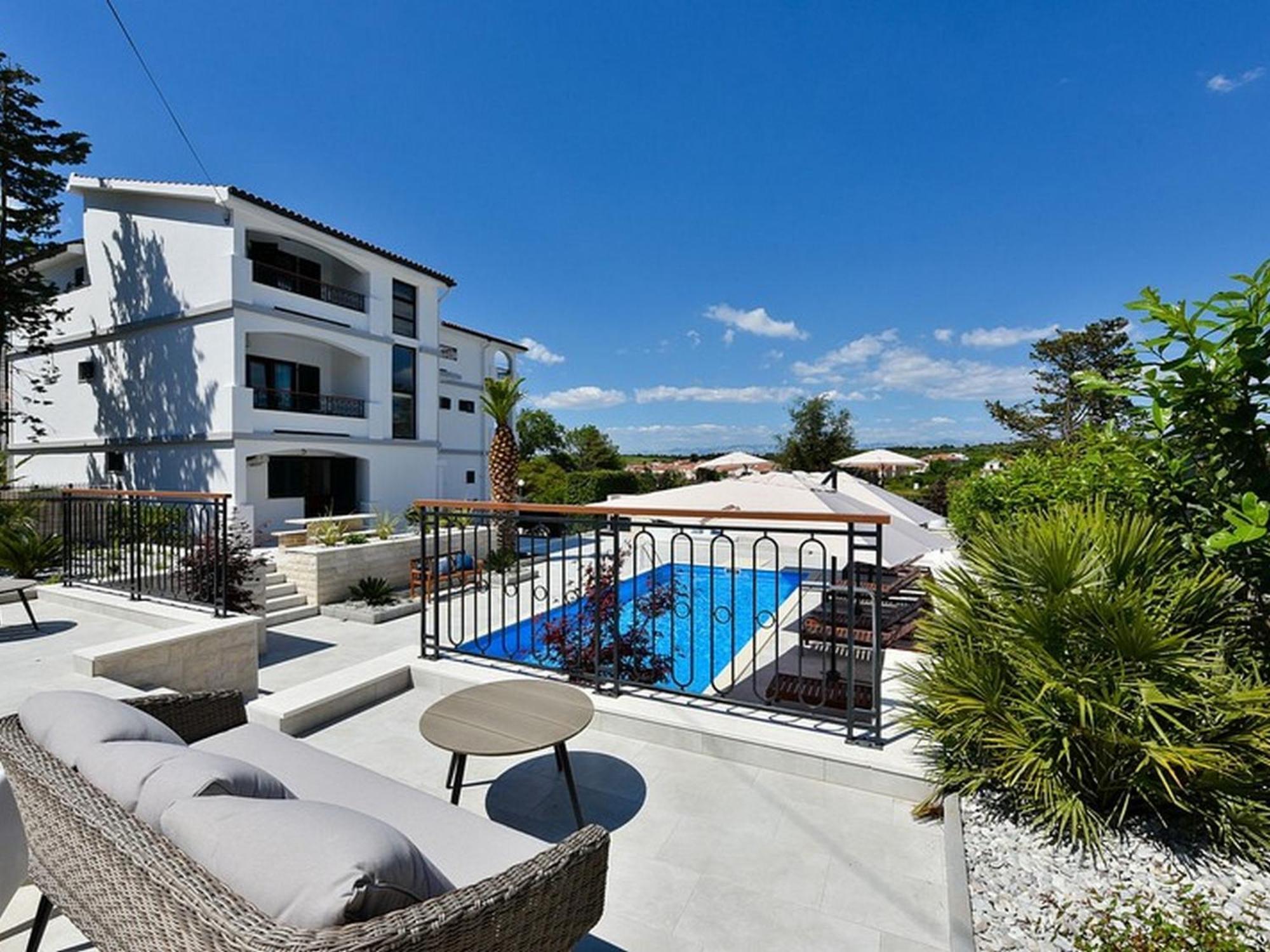 Mediterraneo Garden Apartments Petrcane Phòng bức ảnh
